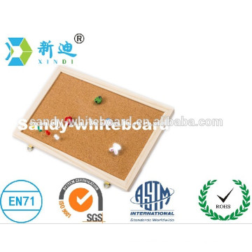China soft cork board sandy-whiteboard